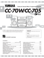 Yamaha CC-70-S - Owners Manual-0